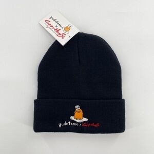 Sanrio Gudetama x Curry House Collab Black Beanie Hat Collectors
